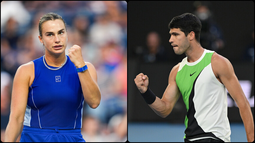 ABD Açık'ta Sabalenka ve Alcaraz çeyrek finalde