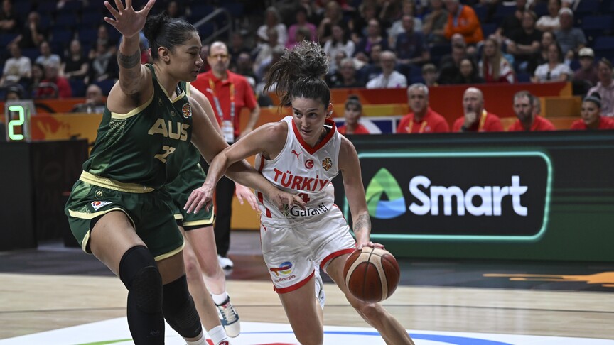 A Milli Kadın Basketbol Takımı, Avustralya'ya 87-71 mağlup oldu