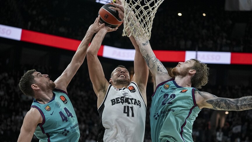 Beşiktaş, Barcelona'ya 95-82 mağlup oldu