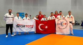 Down Judo Milli Takımı, İsveç'te 7 madalya kazandı