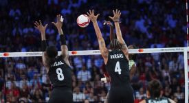 A Milli Kadın Voleybol Takımı, Slovenya'yı 3-1 yendi