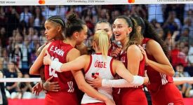 A Milli Kadın Voleybol Takımı 2026 Avrupa Şampiyonası'nda 4'te 4 yaptı