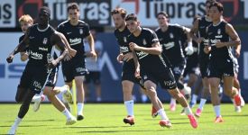 Beşiktaş, Hradec Kralove maçının hazırlıklarını tamamladı