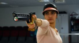Milli atıcı Tuğba Bugur, 23 yaş altında Avrupa şampiyonu oldu