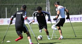 Ampute Futbol Milli Takımı dünya kupası için güç depoluyor