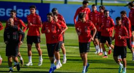 A Milli Futbol Takımı, Fransa maçına hazır