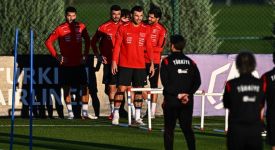 A Milli Futbol Takımı, Fransa maçının hazırlıklarına başladı