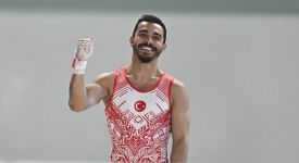 Milli cimnastikçi Ferhat Arıcan, Dünya Challenge Kupası'nda altın madalya kazandı