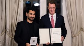Galatasaraylı futbolcu İlkay Gündoğan'a büyük onur