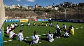 FIFA, Filistin'de iki mini sahayı halkın kullanımına açtı