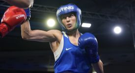 Milli sporcu Hatice Akbaş altın madalya kazandı