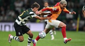 Galatasaray, öne geçtiği maçta Sporting'e 3-1 mağlup oldu
