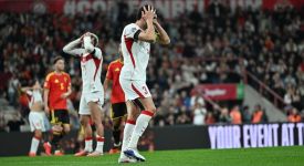 A Milli Futbol Takımı, Belçika'ya 3-0 mağlup oldu